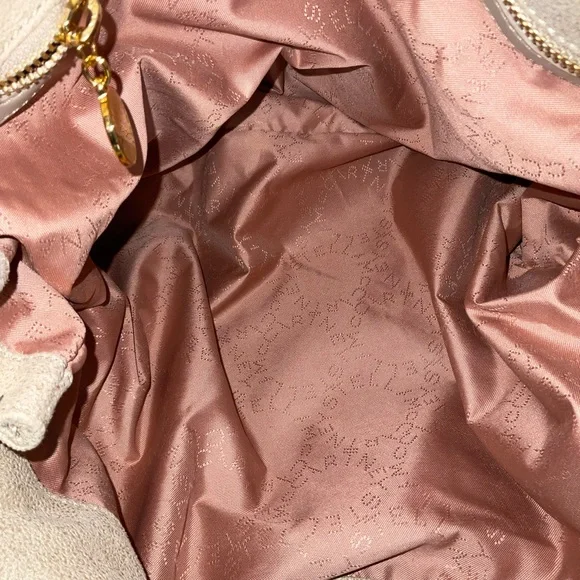 Stella McCartney Falabella Cream Shoulder Bag with Gold Chain - Picture 9 of 16